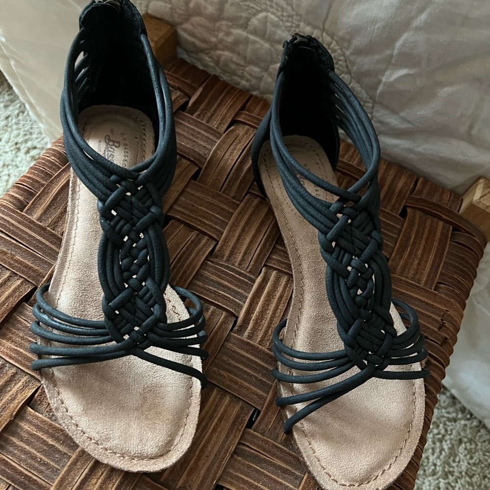 Bass Leather Sandals. NEW - Picture 3 of 7